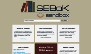 Sandbox.sebokwiki.org thumbnail