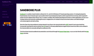 Sandboxie-plus.com thumbnail