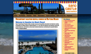 Sandcastlebeachrentals.com thumbnail