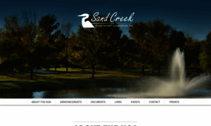 Sandcreekhoa.com thumbnail