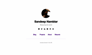 Sandeepnambiar.com thumbnail