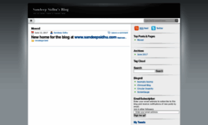 Sandeepsidhu.wordpress.com thumbnail