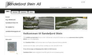 Sandefjordstein.no thumbnail