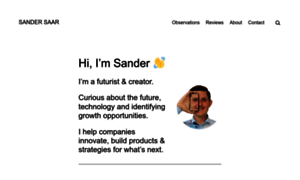 Sandersaar.com thumbnail