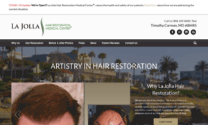 Sandiegohairrestorationmedicalcenter.com thumbnail