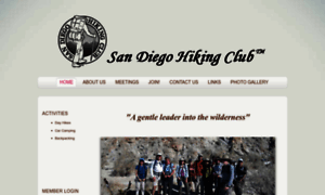 Sandiegohikingclub.org thumbnail