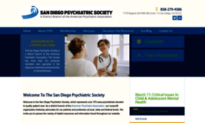 Sandiegopsychiatricsociety.org thumbnail