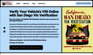 Sandiegovinverification.com thumbnail