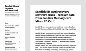 Sandisksdcardrecovery.com thumbnail