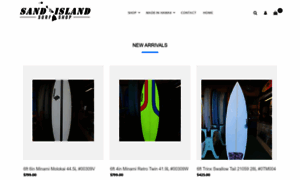 Sandislandsurfshop.com thumbnail