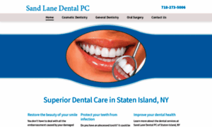 Sandlanedental.com thumbnail