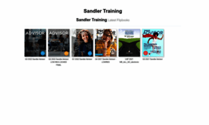 Sandler.uberflip.com thumbnail