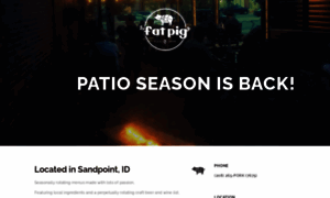 Sandpointfatpig.com thumbnail