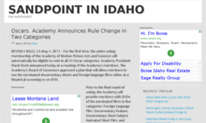 Sandpointinidaho.com thumbnail