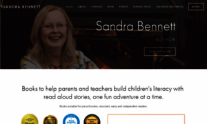 Sandrabennettauthor.com thumbnail