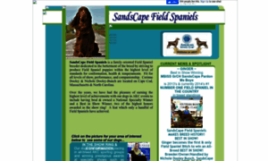 Sandscapespaniels.com thumbnail