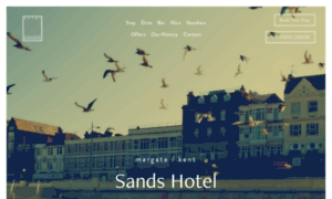 Sandshotelmargate.co.uk thumbnail