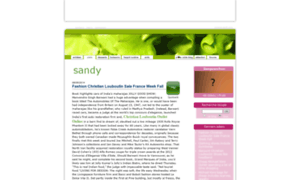 Sandy.cuisine-spirit.com thumbnail