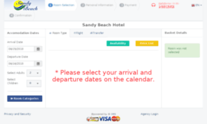 Sandybeachhotel.orsmod.com thumbnail