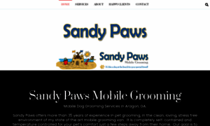 Sandypawsmobilegrooming.com thumbnail