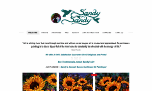 Sandysandyfineart.com thumbnail