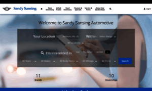 Sandysansing.com thumbnail