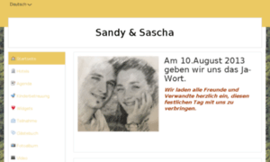 Sandysascha.zankyou.com thumbnail