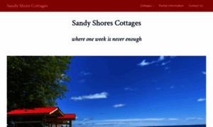 Sandyshorescottages.com thumbnail