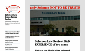 Sandysolomonlawtampareview.wordpress.com thumbnail