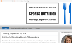 Sanfordsportsnutrition.blogspot.com thumbnail