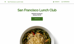 Sanfranciscolunchclub.business.site thumbnail