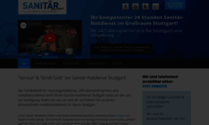 Sanitaernotdienststuttgart.de thumbnail