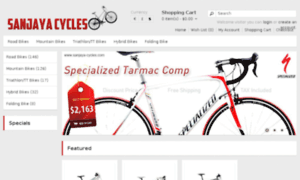 Sanjaya-cycles.com thumbnail