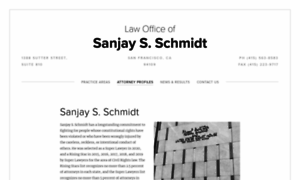 Sanjayschmidtlaw.com thumbnail