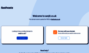 Sanjit.co.uk thumbnail
