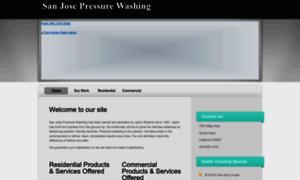 Sanjosepressurewashing.com thumbnail