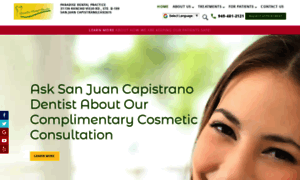 Sanjuancapistranodentist.com thumbnail