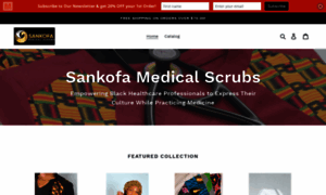 Sankofamedicalscrubs.com thumbnail