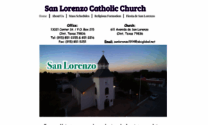 Sanlorenzocatholicchurch.com thumbnail