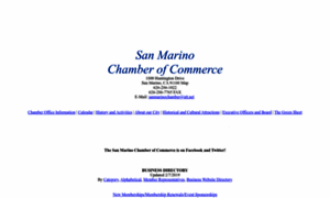 Sanmarinochamber.org thumbnail