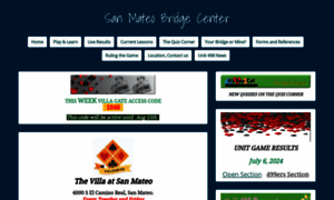 Sanmateobridgecenter.com thumbnail