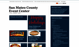 Sanmateoeventcenter.wordpress.com thumbnail
