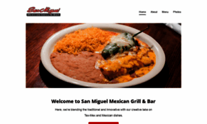 Sanmiguelmexicangrillandbar.com thumbnail