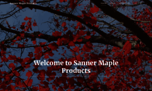 Sannermapleproducts.com thumbnail