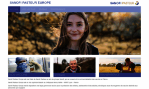 Sanofipasteureurope.com thumbnail