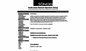 Sanog.org thumbnail