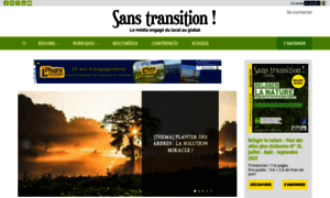 Sans-transition-magazine.info thumbnail
