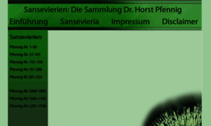 Sansevieria-pfennig.eu thumbnail