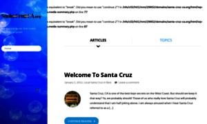 Santa-cruz-ca.org thumbnail