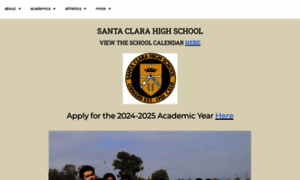 Santaclarahighschool.com thumbnail